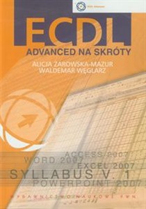 Obrazek ECDL Advanced na skróty + CD
