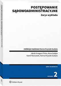 Bild von Postępowanie sądowoadministracyjne Zarys wykładu