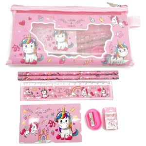 Obrazek Przybory szkolne jednorożec