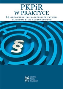 Obrazek PKPiR w praktyce 69 odpowiedzi na najczęstsze pytania
