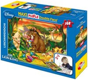 Bild von Puzzle dwustronne maxi Król Lew 108
