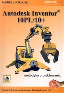 Bild von Autodesk Inventor 10PL/10+ Metodyka projektowania, z 3 płytami CD-ROM
