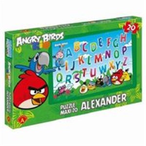 Bild von Puzzle Maxi 20 Angry Birds Rio Literki
