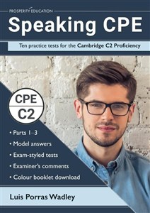 Bild von Speaking CPE Ten practice tests for the Cambridge C2 Proficiency, with answers and examiners' comments