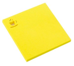 Obrazek Notes samoprzylepny 75x75mm Kawa D.RECT