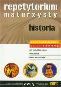 Obrazek Repetytorium maturzysty historia Poziom podstawowy i rozszerzony