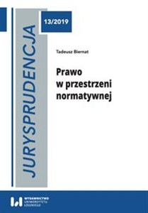 Bild von Jurysprudencja 13 Prawo w przestrzeni normatywnej