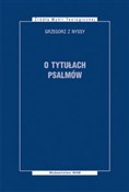 Książka : O Tytułach... - z Nyssy Grzegorz