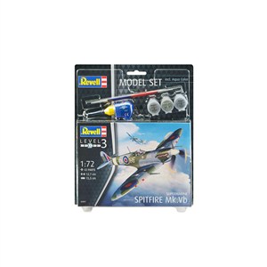 Obrazek Revell Model Set 1:72 Spitfire Mk. Vb REV-63897