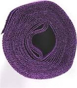 Obrazek Krepina premium 112 200x50cm fioletowa