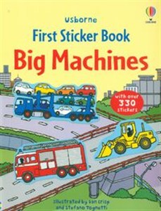 Obrazek First Sticker Book Big Machines