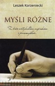 Myśli różn... - Leszek Korzeniecki -  fremdsprachige bücher polnisch 