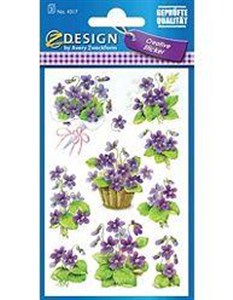 Bild von Naklejki papierowe - Fiołek