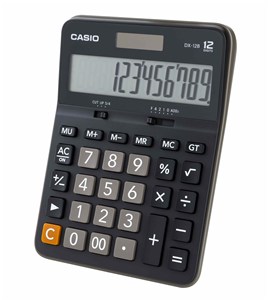 Obrazek Kalkulator biurowy Casio DH-12BK-S