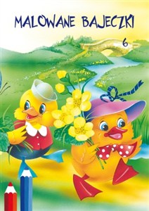 Obrazek Malowane bajeczki 6 Kolorowanka
