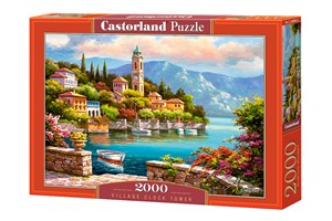 Obrazek Puzzle Village Clock Tower 2000