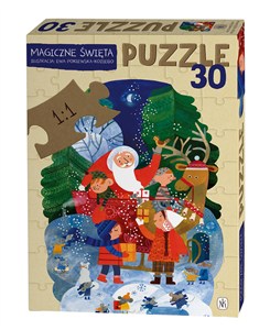 Obrazek Magiczne święta Puzzle