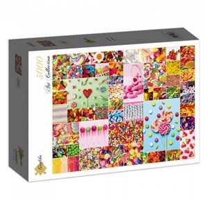 Obrazek Puzzle 3000 Słodycze