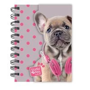 Bild von Notes na spirali A6 Studio Pets