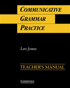 Bild von Communicative Grammar Practice Teacher's manual