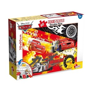 Bild von Puzzle dwustronne maxi Auta 60