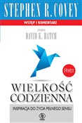 Książka : Wielkość c... - Stephen R. Covey