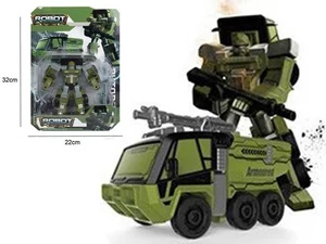 Obrazek Robot transformacja samochód wojskowy