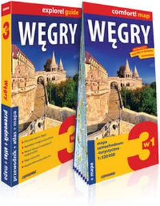 Bild von Węgry explore! guide 3w1: przewodnik + atlas + mapa
