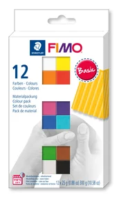 Bild von Zestaw FIMO soft kolory Basic 12x25g Staedtler
