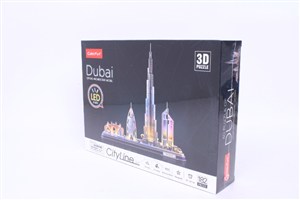 Bild von Puzzle 3D Dubaj