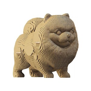 Obrazek Puzzle 3D kartonowe - Pomeranian Spitz