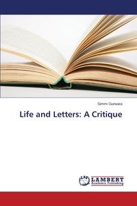 Bild von Life and Letters A Critique