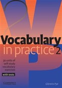 Vocabulary... - Glennis Pye - buch auf polnisch 