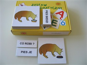 Bild von Zestaw dydaktyczny. Co robi pies?