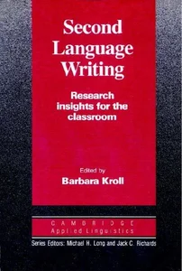 Bild von Second Language Writing Research insights for classroom