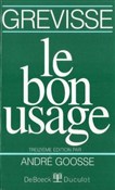 Bon usage - Andre Goosse - Ksiegarnia w niemczech