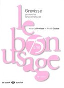 Polnische buch : Bon usage - Andre Goosse, Maurice Grevisse