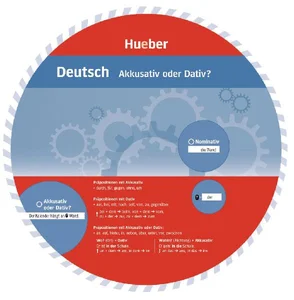 Obrazek Wheel Deutsch Akkusativ oder Dativ