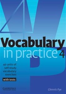 Obrazek Vocabulary in Practice 4 Intermediate