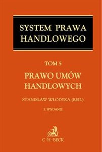 Obrazek Prawo umów handlowych Tom 5