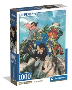 Obrazek Puzzle 1000 Compact Lupin III 37068