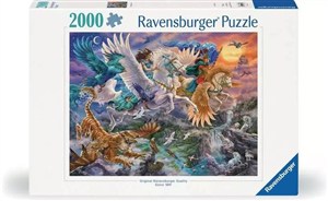 Obrazek Puzzle 2000 Fantazja - Pegaz