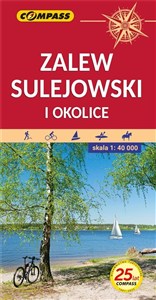 Obrazek Zalew Sulejowski i okolice mapa turystyczna 1:40 000