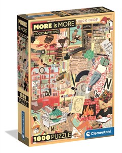 Obrazek Puzzle 1000 Compact Books ang Writing 37074