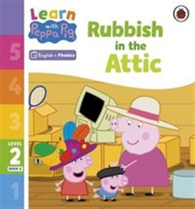 Obrazek Learn with Peppa Phonics Level 2 Book 6 - Rubbish in the Attic Phonics Reader
