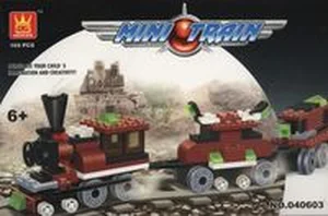 Bild von Klocki Mini train 169 elementów