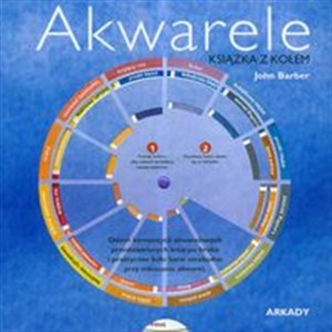 Obrazek Akwarele Książka z kołem