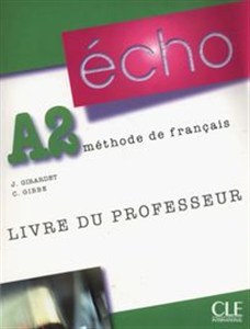 Bild von Echo A2 Livre du professeur
