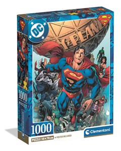 Bild von Puzzle 1000 Compact DC Superman 37505