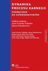Bild von Dynamika procesu karnego Podręcznik do konwersatoriów